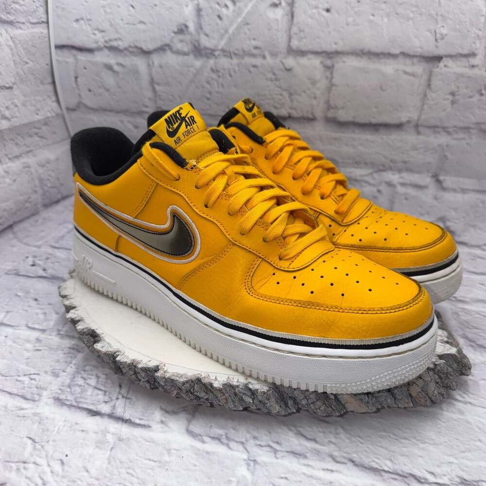 Nike Air Force 1 x NBA 07 Sport LA Lakers Shoe BV1168-700 Men Size 12